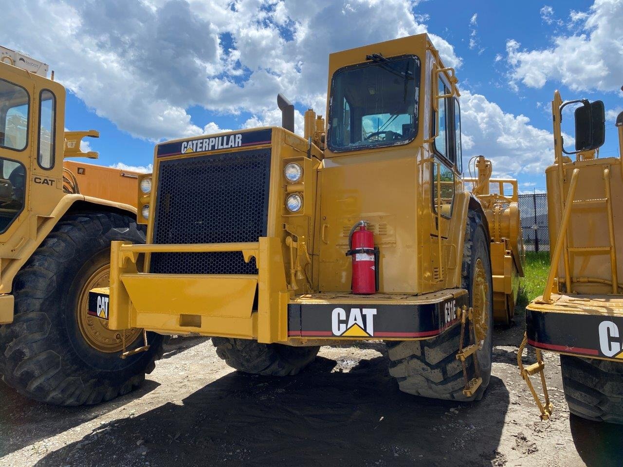 1989 Caterpillar 631E Motor Scraper #8774 AS