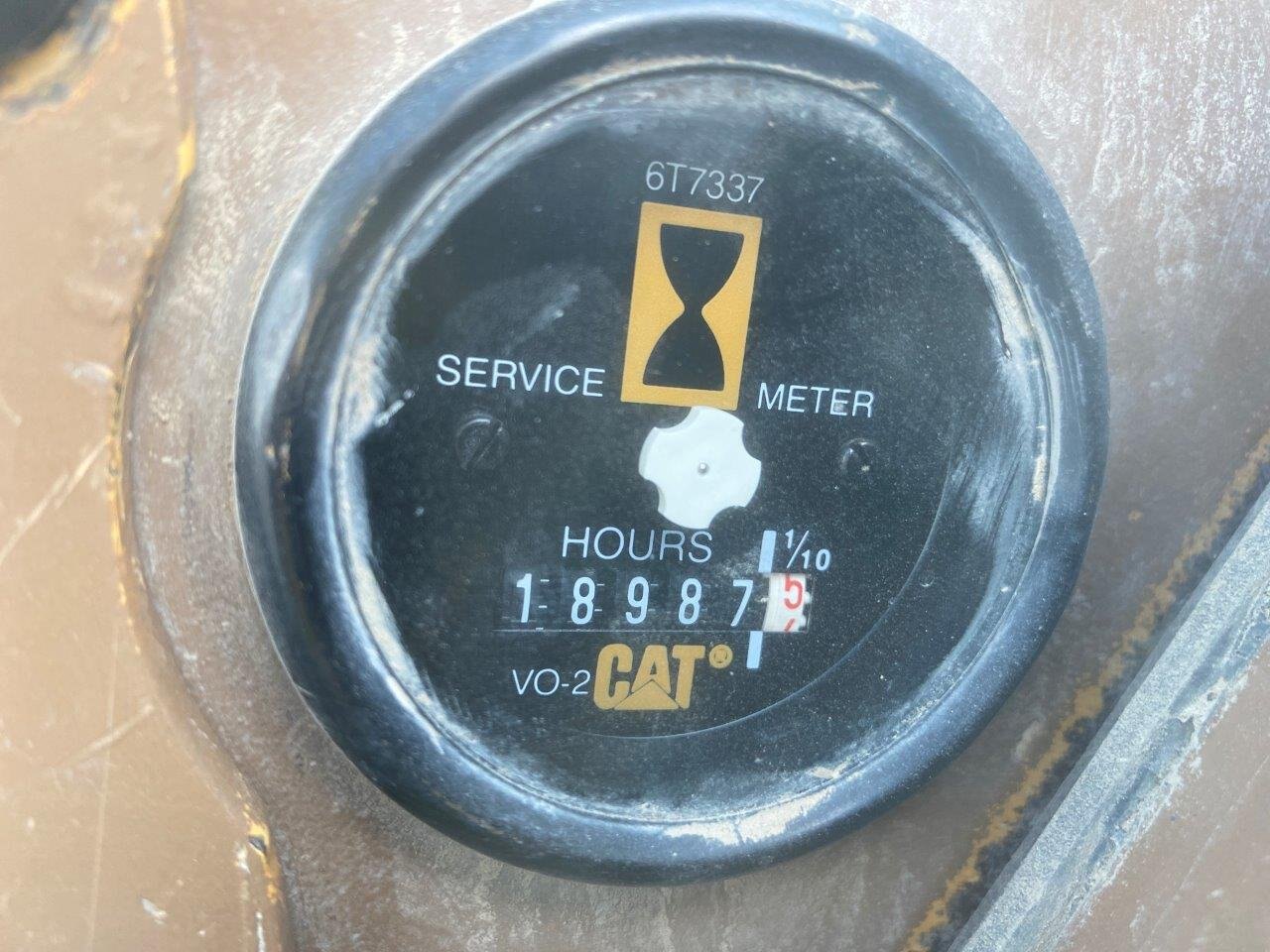 1989 Caterpillar 631E Motor Scraper #8775 AS