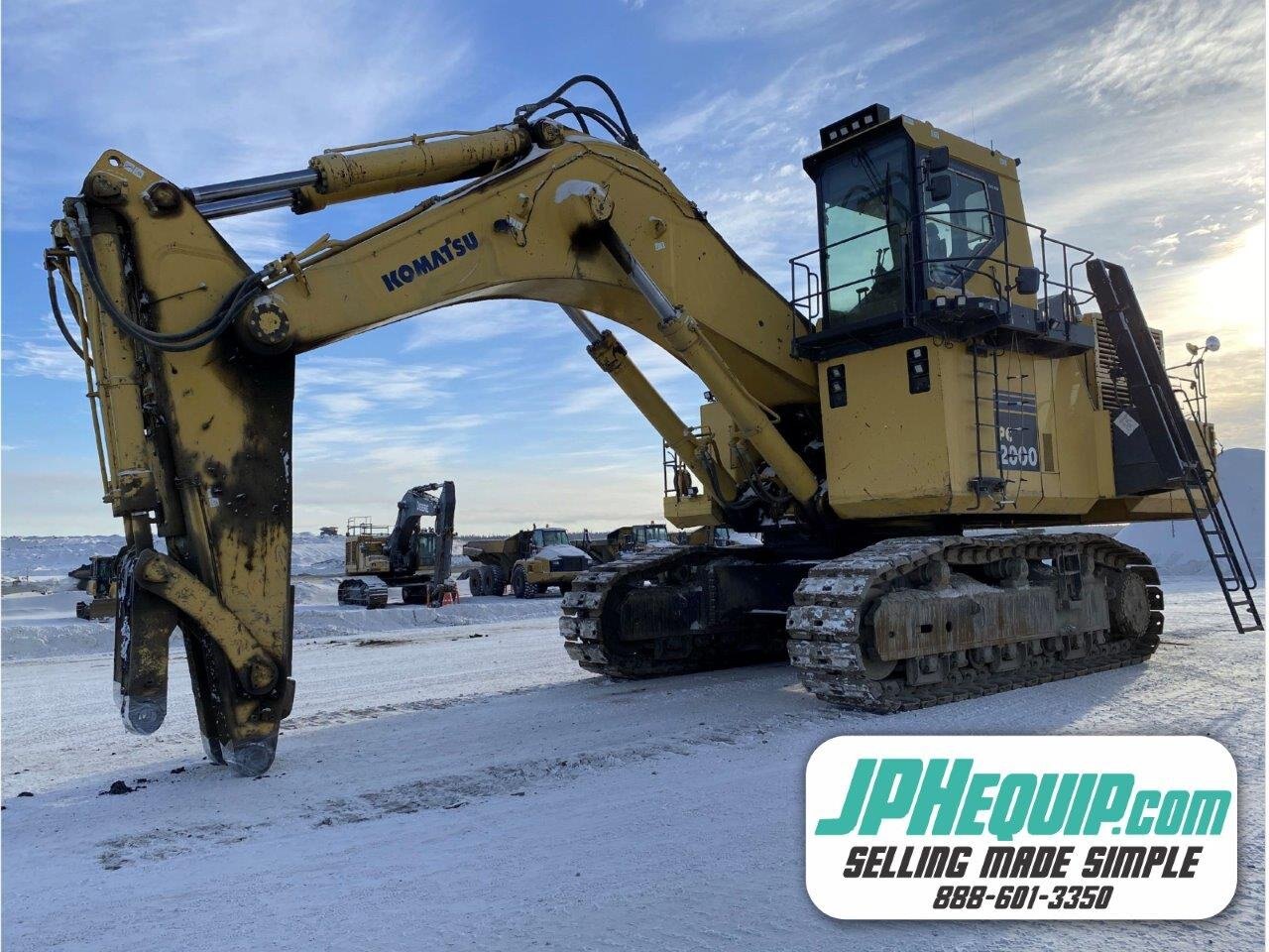 2007 Komatsu PC2000-8 Excavator #8782 JP