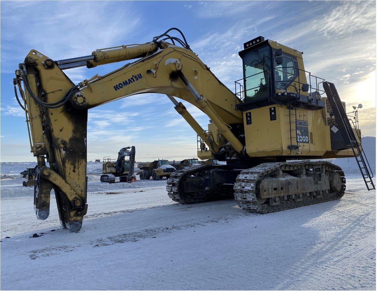 2007 Komatsu PC2000 8 Excavator #8782 JP