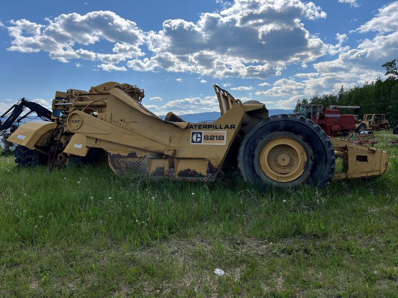 1985 CAT 621B Motorscraper FOR PARTS #8763 JF