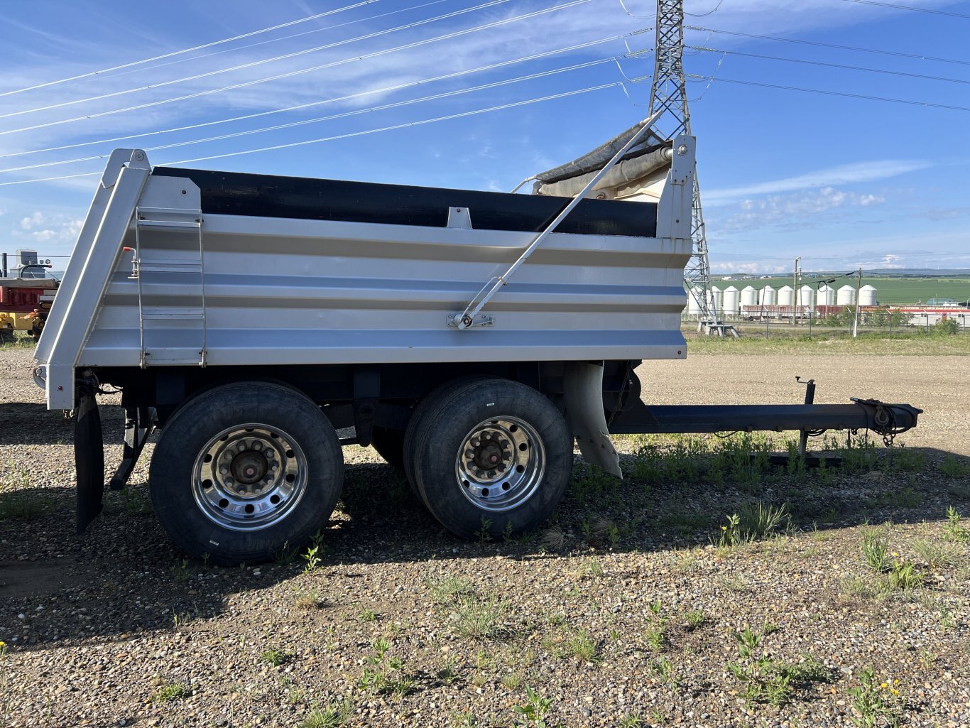 2002 Tri Line Tandem Gravel Pup Trailer #8761 JF