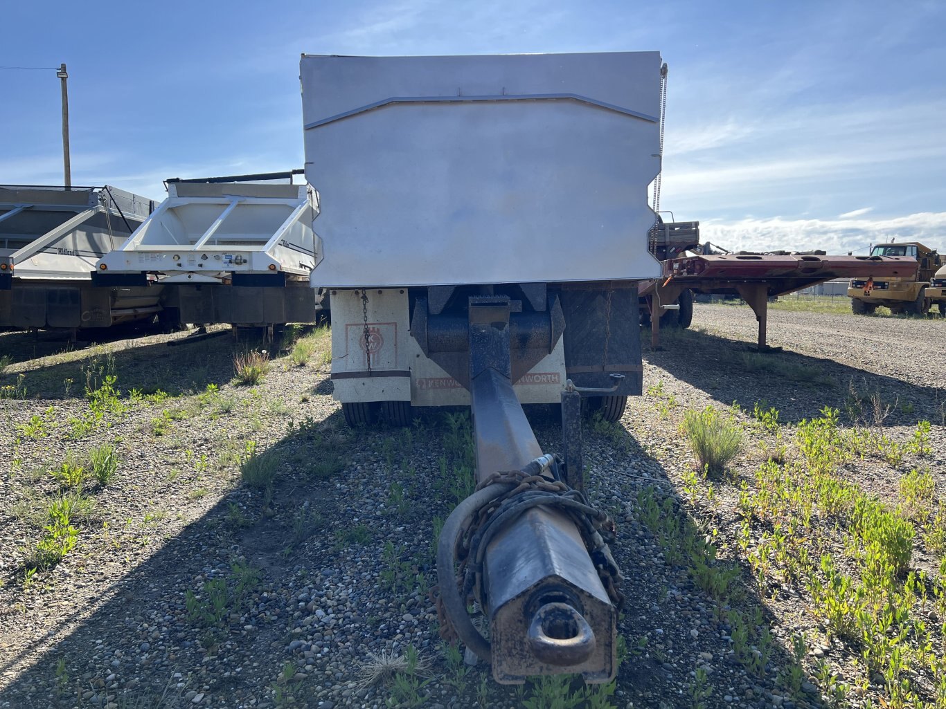 2002 Tri Line Tandem Gravel Pup Trailer #8761 JF