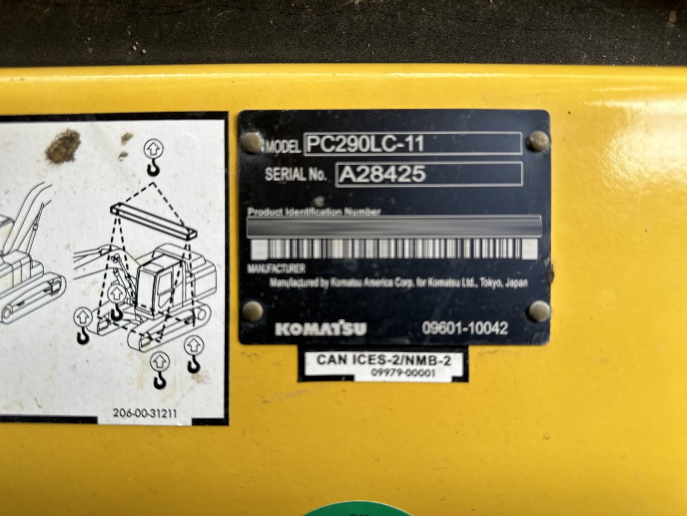 2022 Komatsu PC290LC 11 Hydraulic Excavator #8746 JA