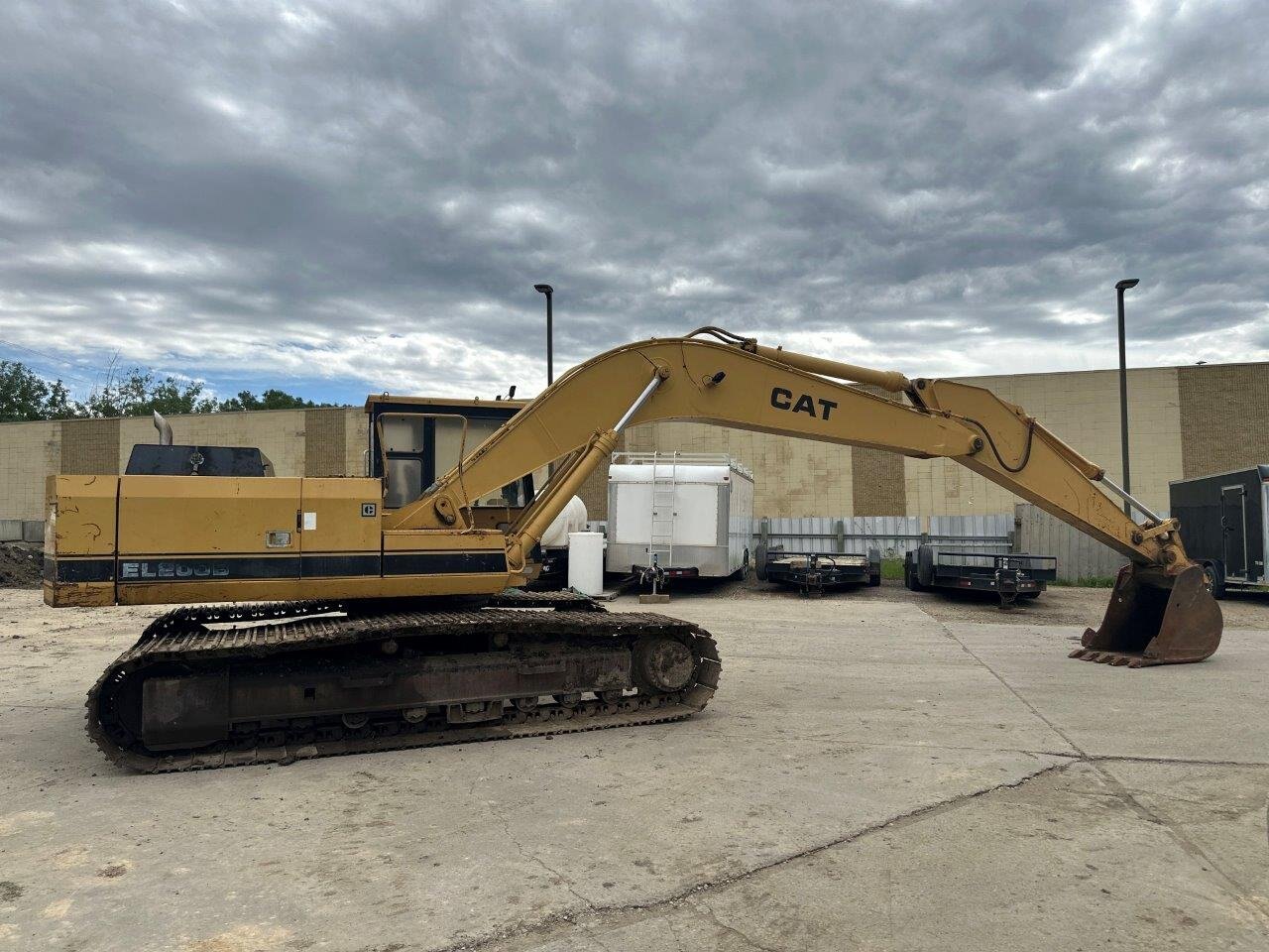 1989 CATERPILLAR EL200B Hydraulic Excavator #8740 JA 