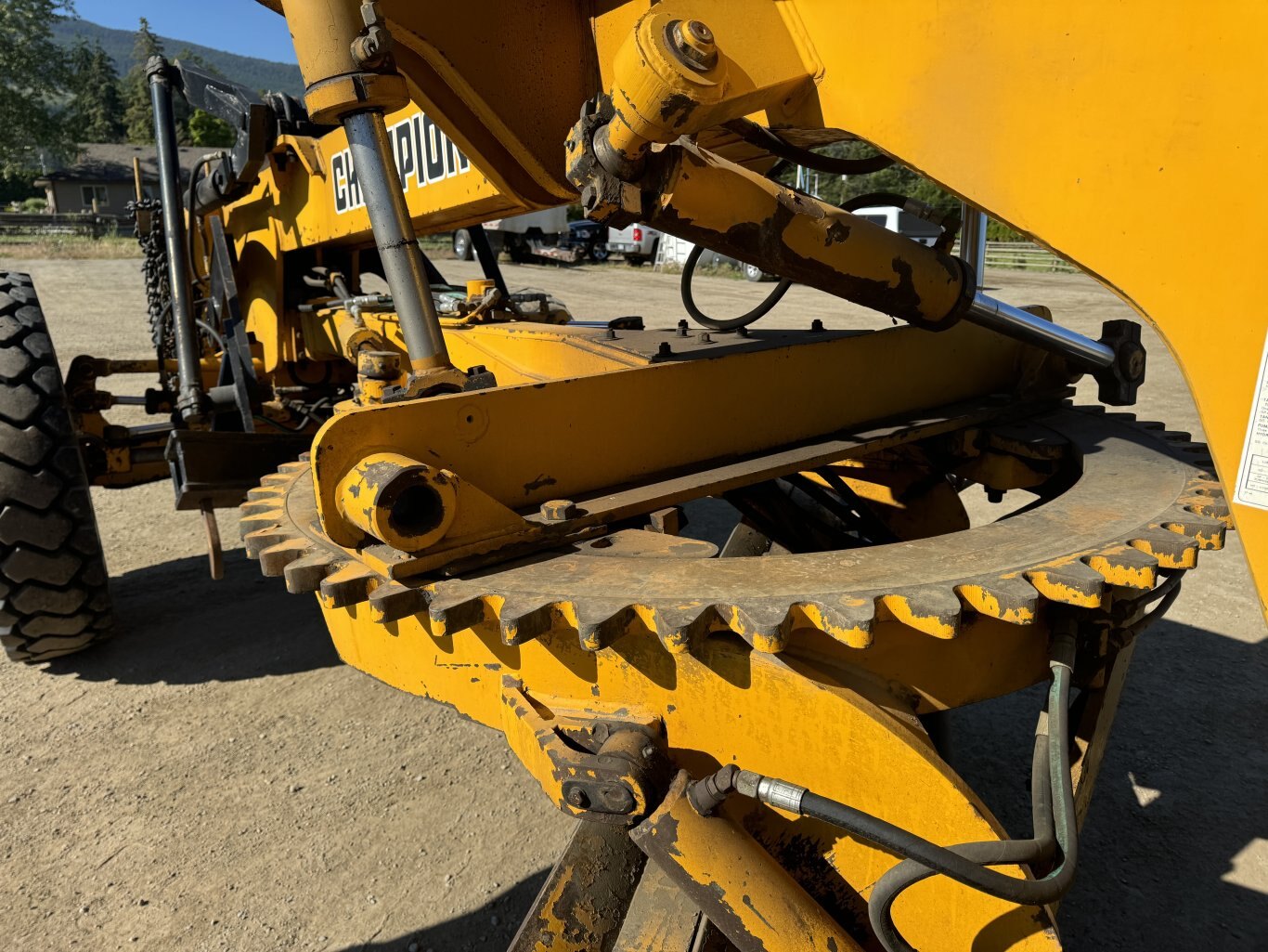 1986 Champion 730 Motor Grader #8750 JP