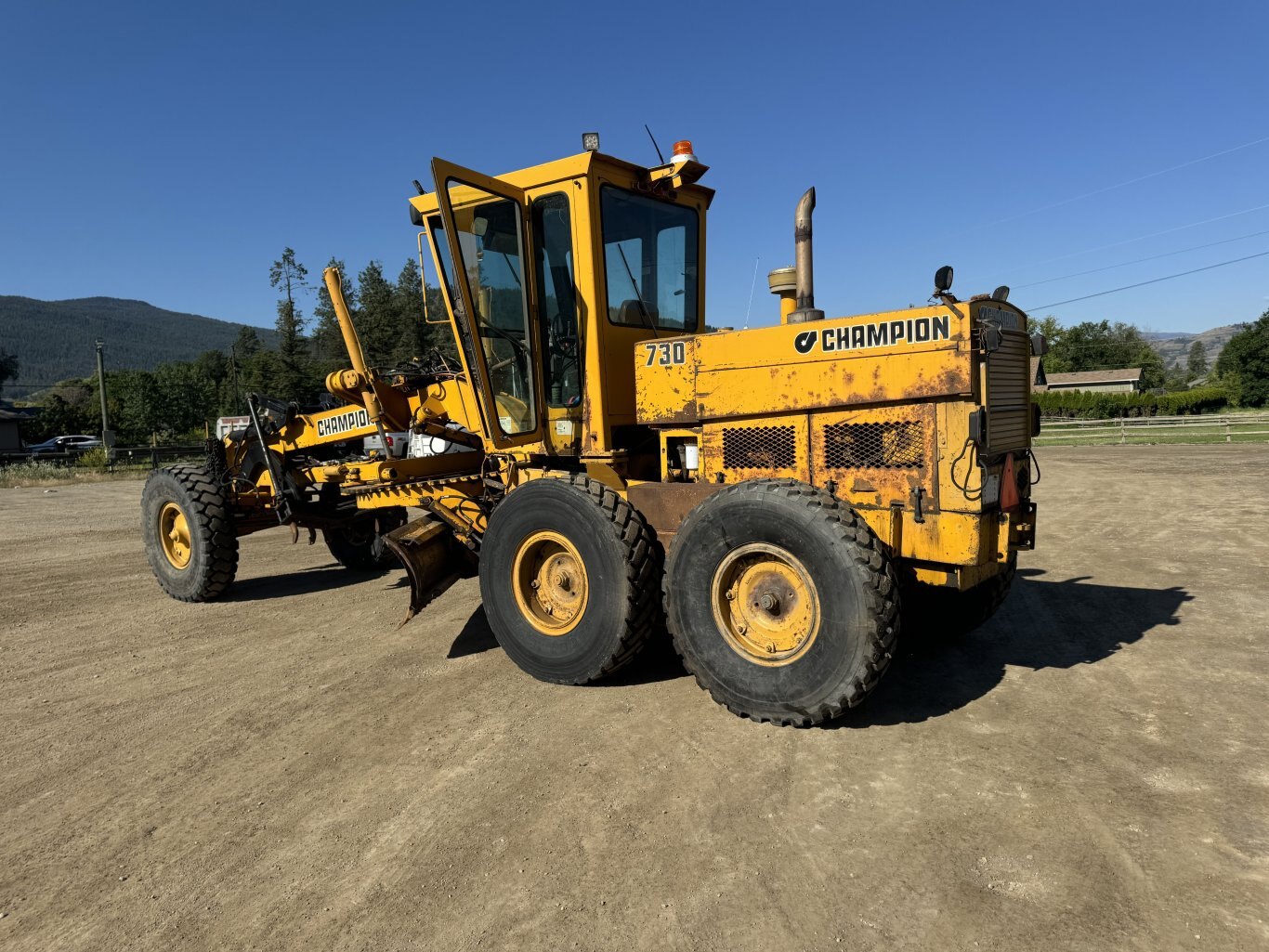 1986 Champion 730 Motor Grader #8750 JP