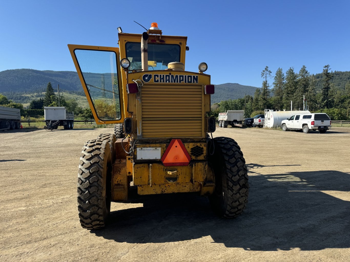 1986 Champion 730 Motor Grader #8750 JP