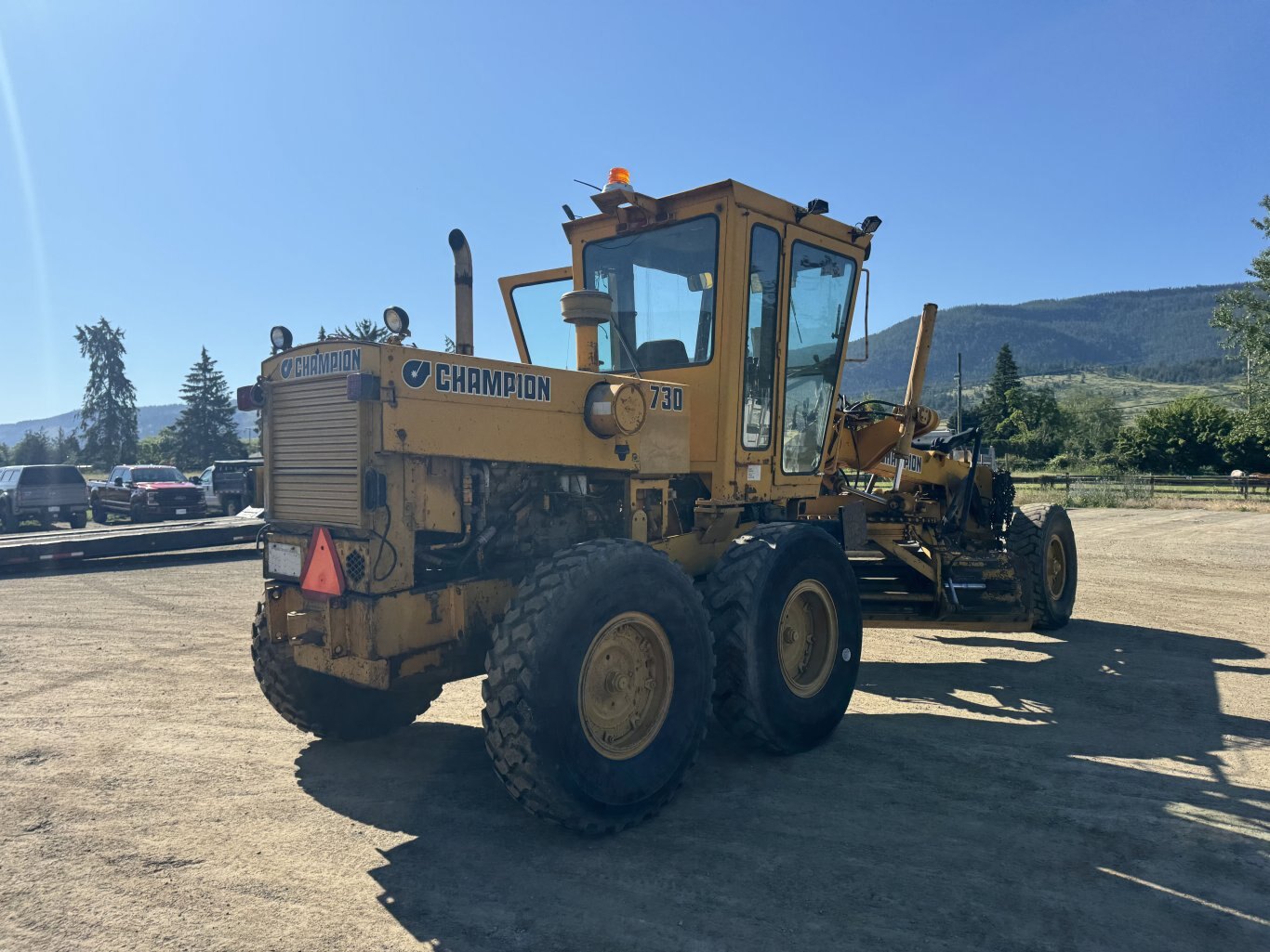 1986 Champion 730 Motor Grader #8750 JP