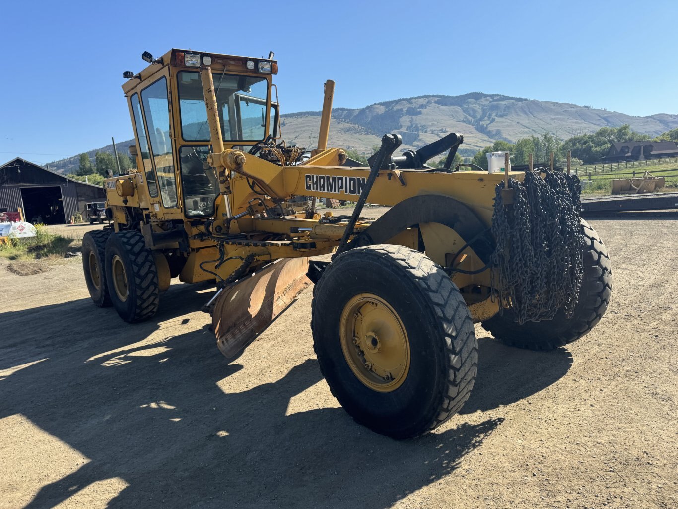 1986 Champion 730 Motor Grader #8750 JP