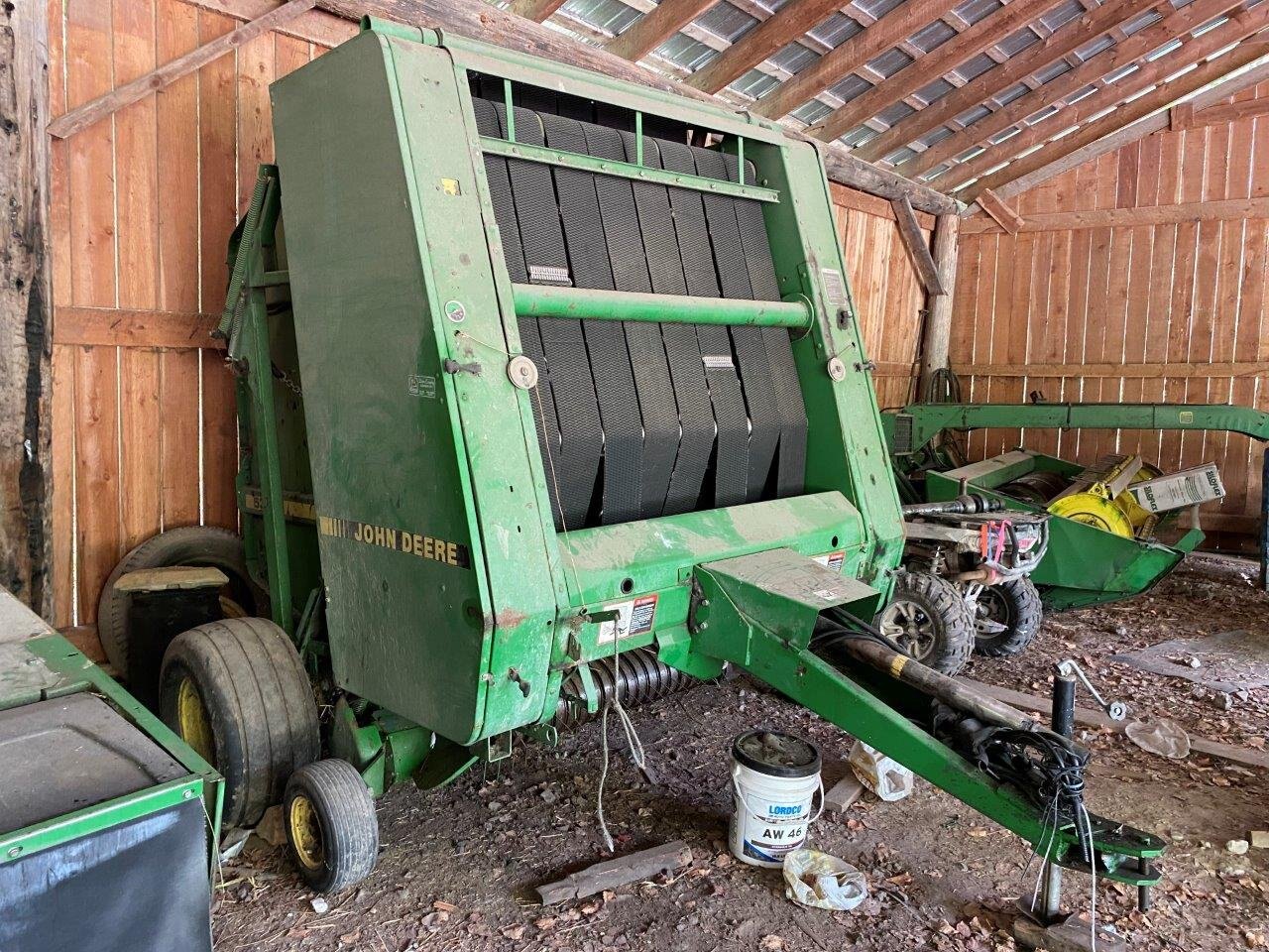 1996 John Deere 535 Round Baler #8734 AS