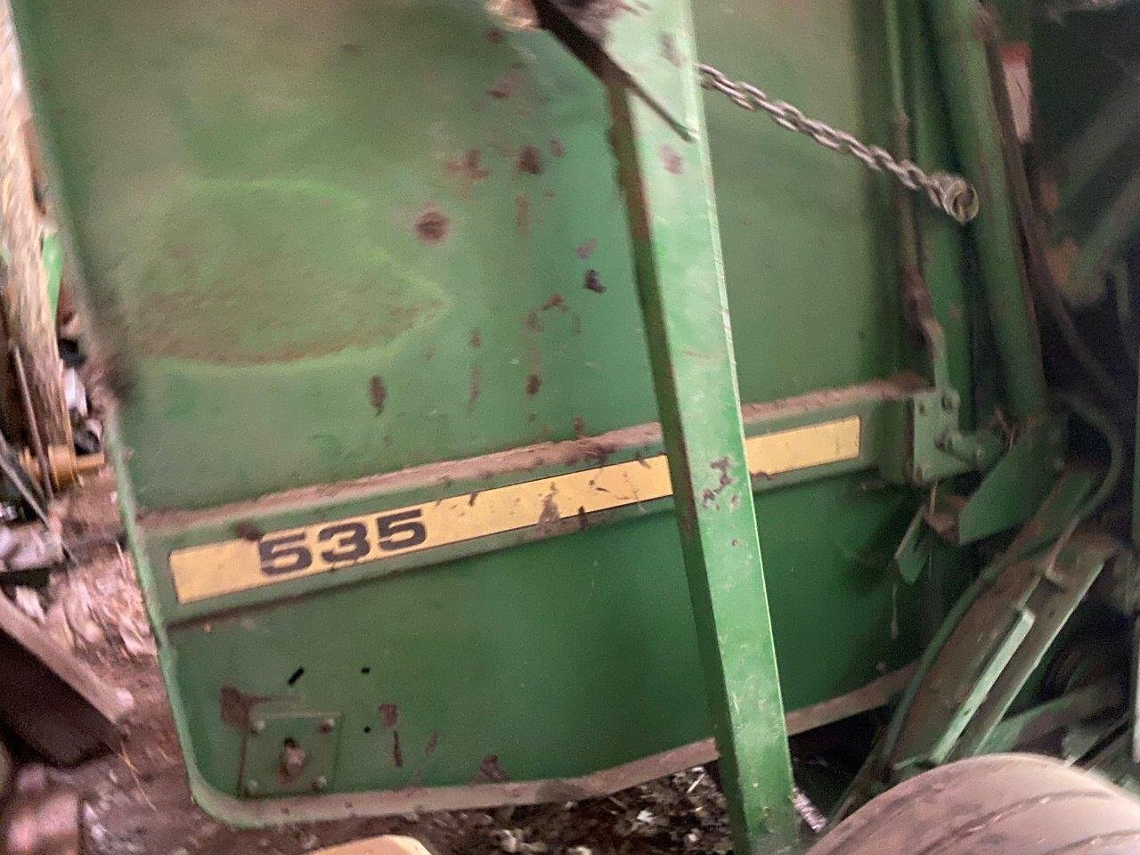 1996 John Deere 535 Round Baler #8734 AS