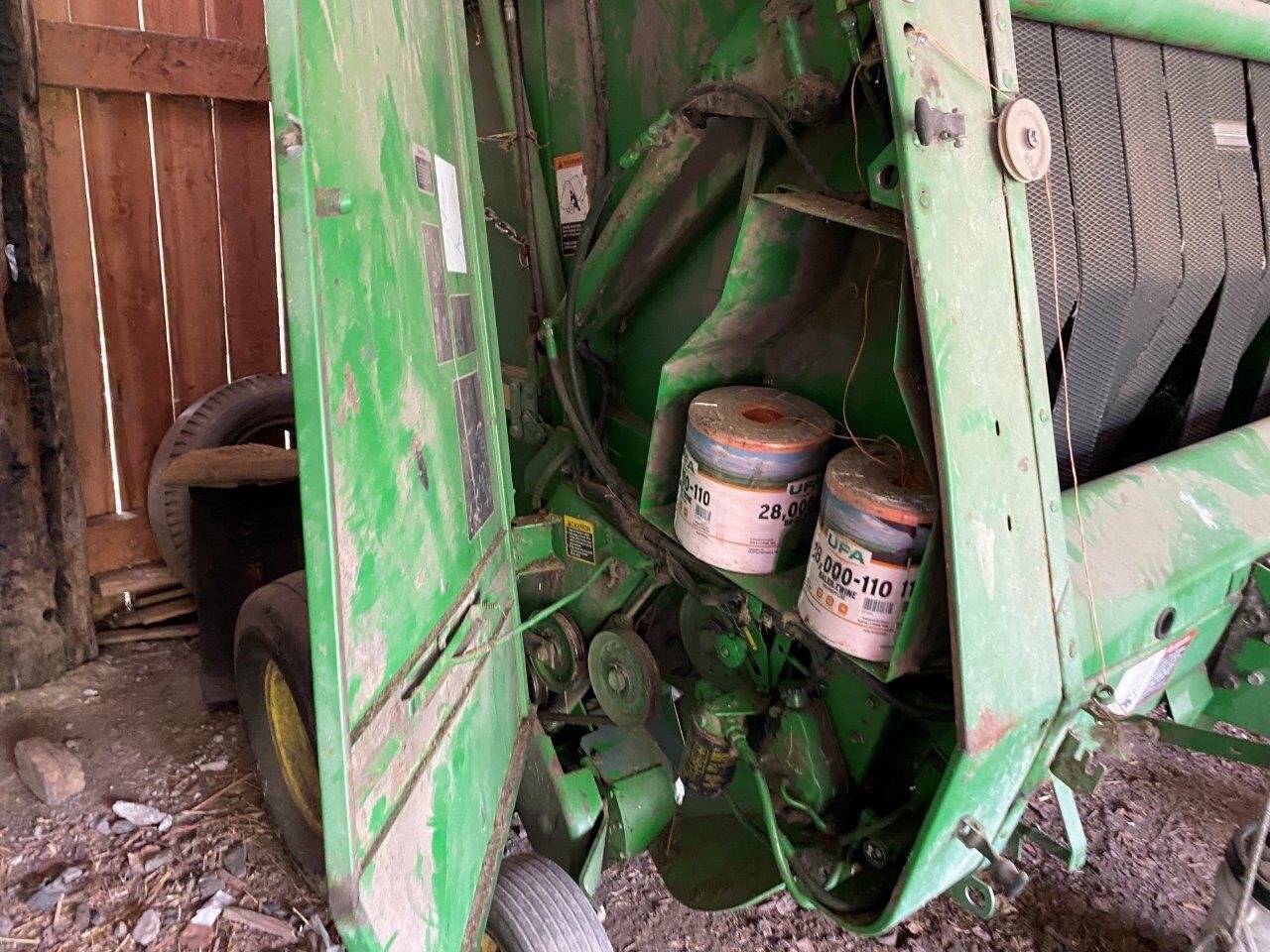 1996 John Deere 535 Round Baler #8734 AS