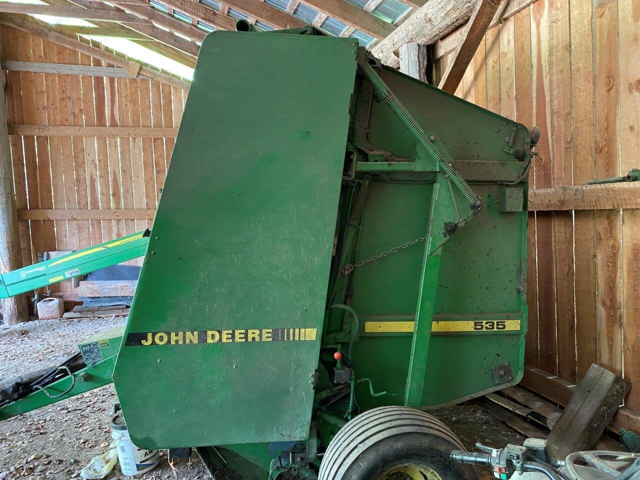 1996 John Deere 535 Round Baler #8734 AS