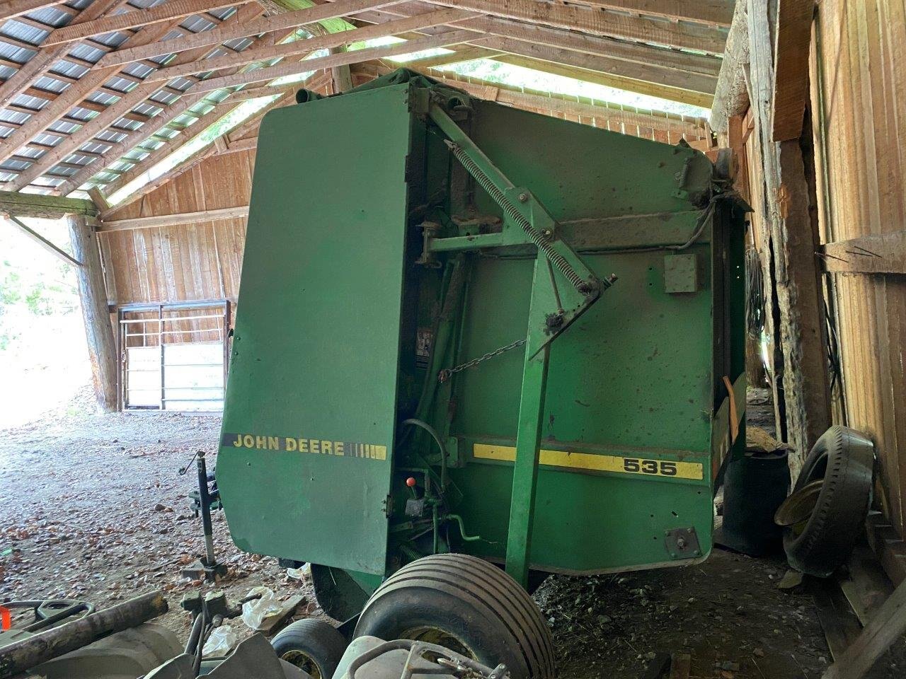 1996 John Deere 535 Round Baler #8734 AS