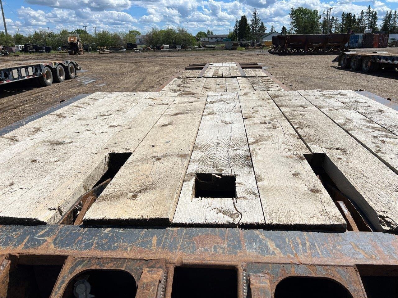 2009 Rayfab F53 60Ton Scissorneck Lowboy Trailer #8725 JF