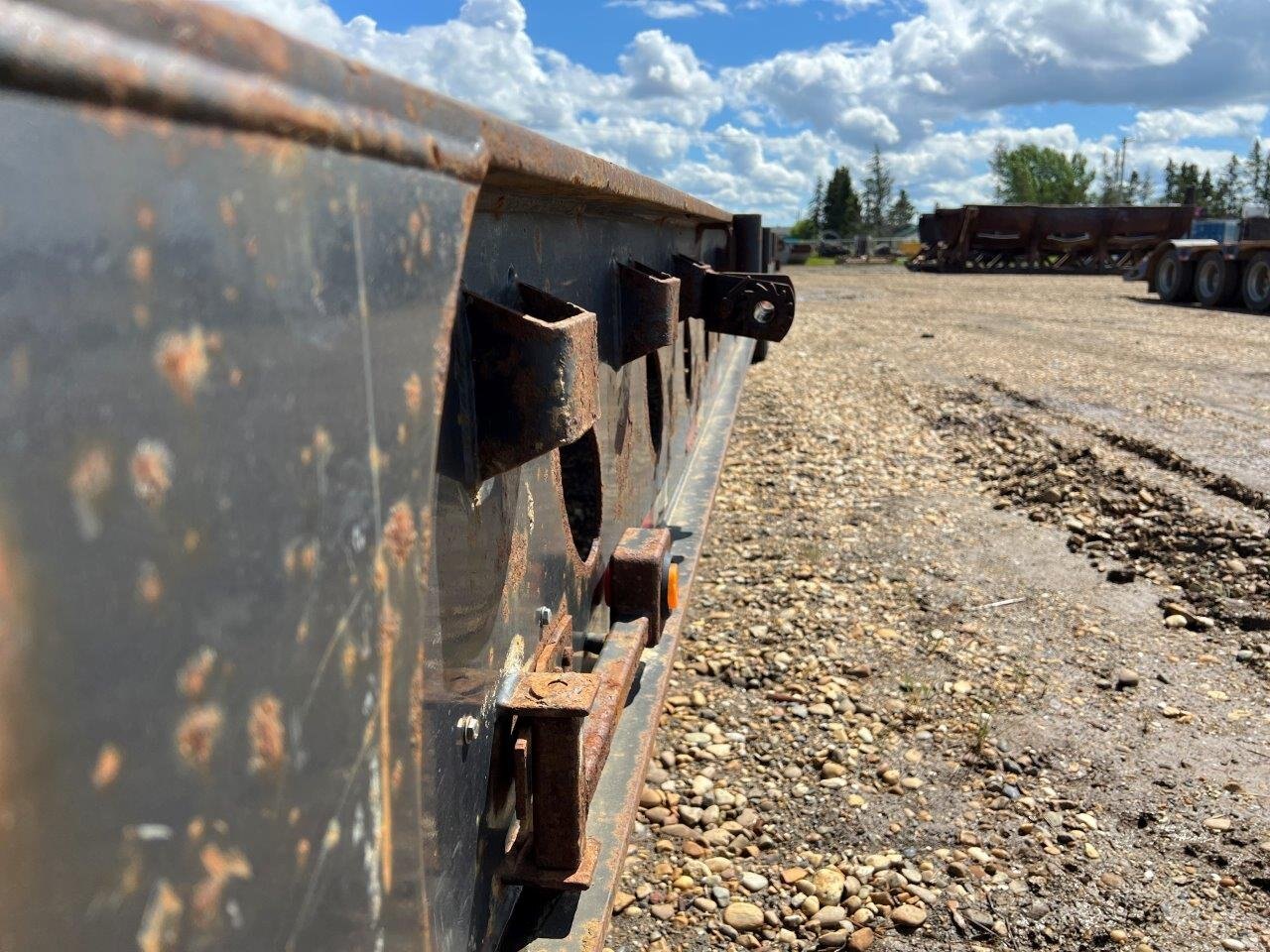 2009 Rayfab F53 60Ton Scissorneck Lowboy Trailer #8725 JF