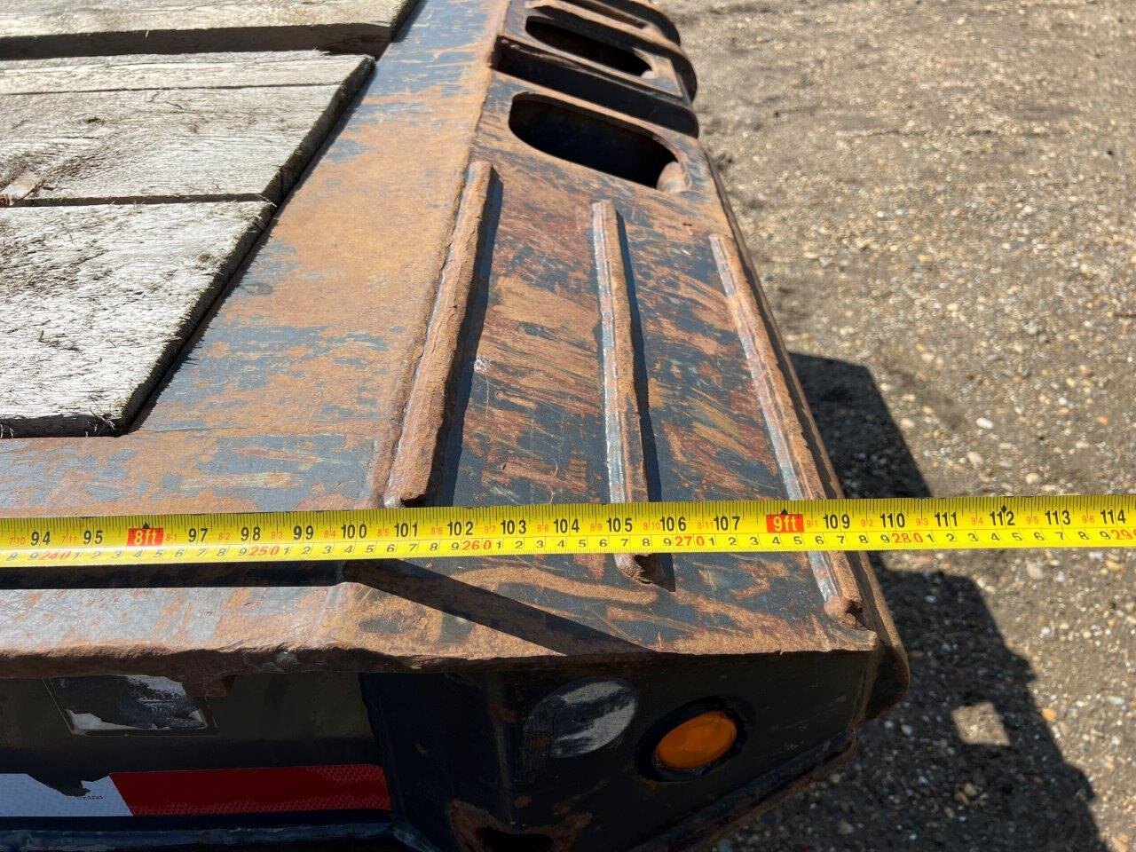 2009 Rayfab F53 60Ton Scissorneck Lowboy Trailer #8725 JF