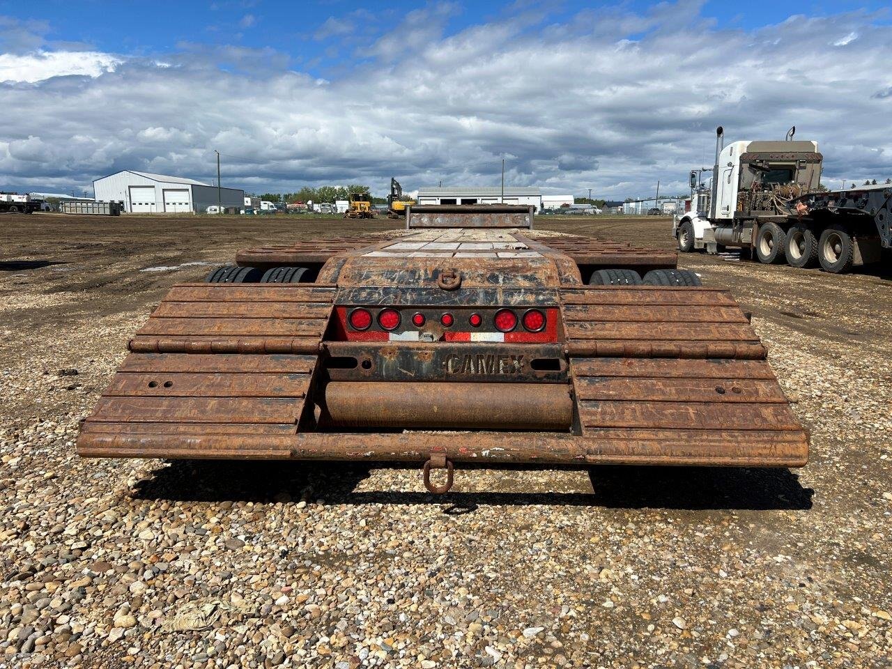 2009 Rayfab F53 60Ton Scissorneck Lowboy Trailer #8725 JF