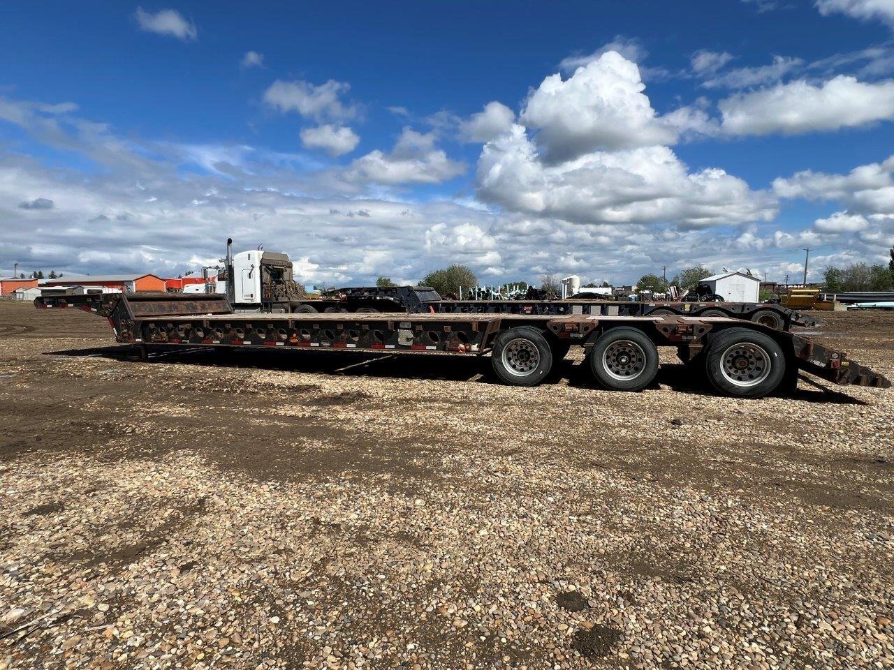 2009 Rayfab F53 60Ton Scissorneck Lowboy Trailer #8725 JF