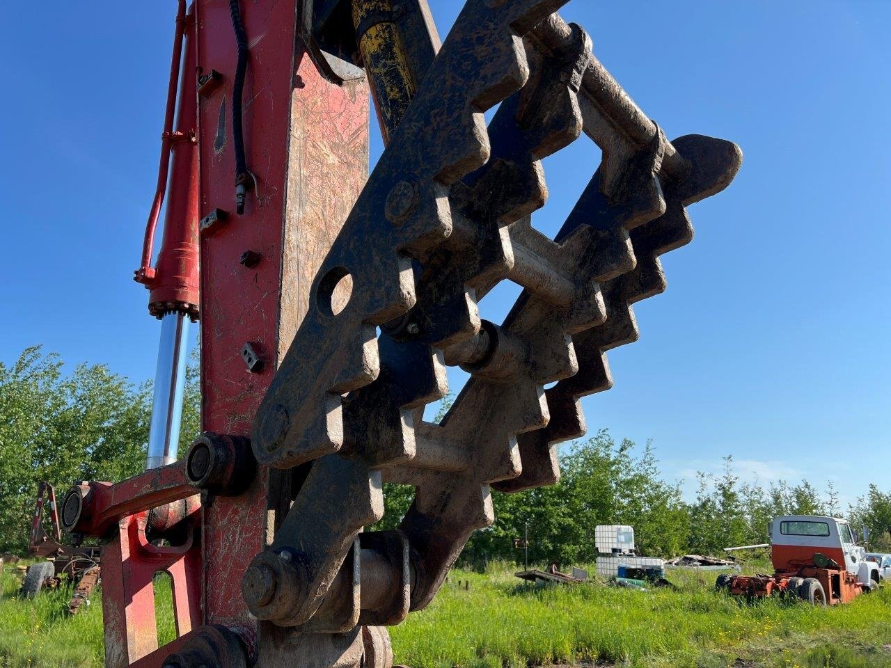 2008 LINKBELT 330 LX Excavator with Genesis LXP 300 Pulverizer AND Shear #8736 JF