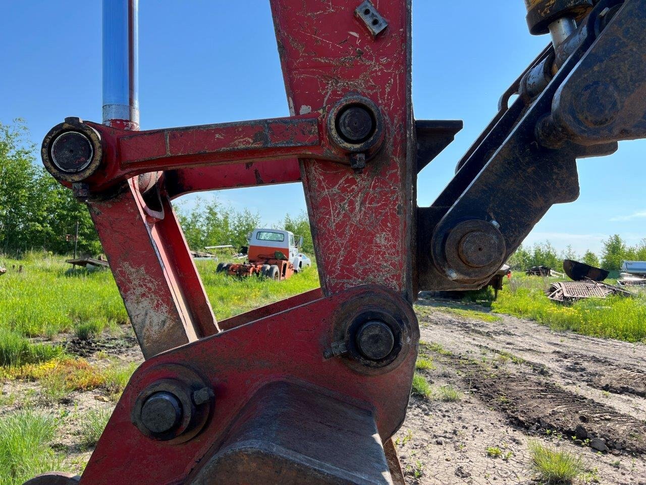 2008 LINKBELT 330 LX Excavator with Genesis LXP 300 Pulverizer AND Shear #8736 JF