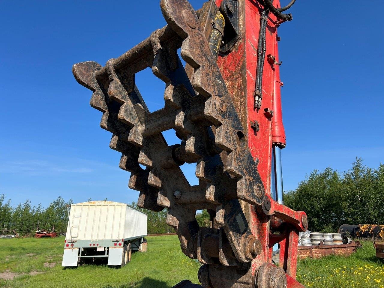 2008 LINKBELT 330 LX Excavator with Genesis LXP 300 Pulverizer AND Shear #8736 JF