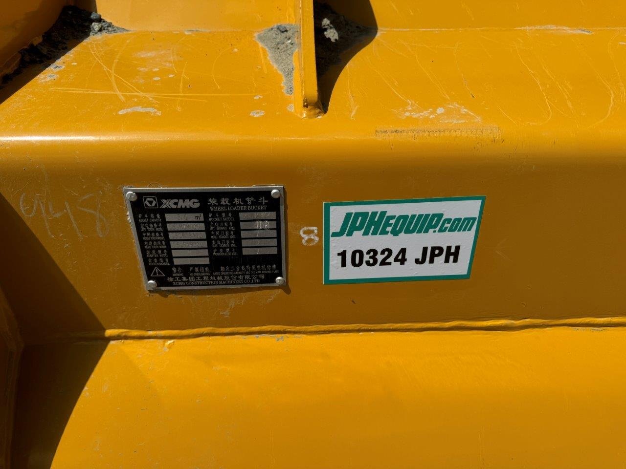 Wheel Loader Bucket JRB 416 #10324 JPH