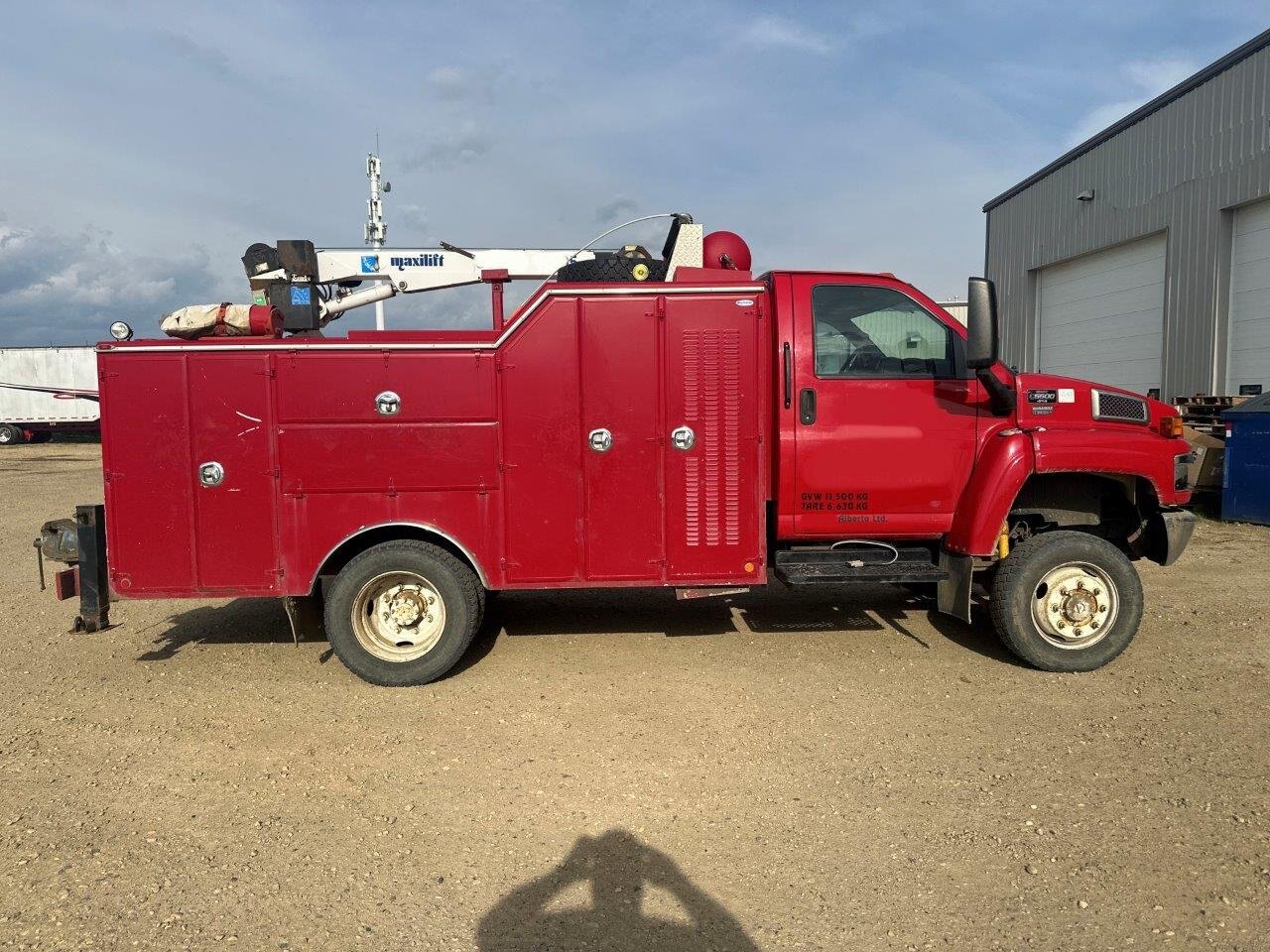 2007 GMC C5500 Service Truck with Crane #8651 JA