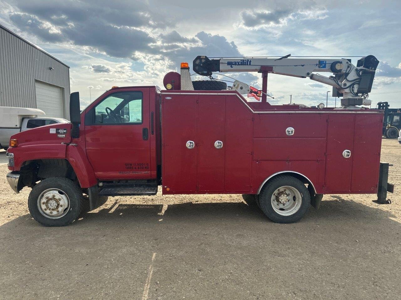 2007 GMC C5500 Service Truck with Crane #8651 JA