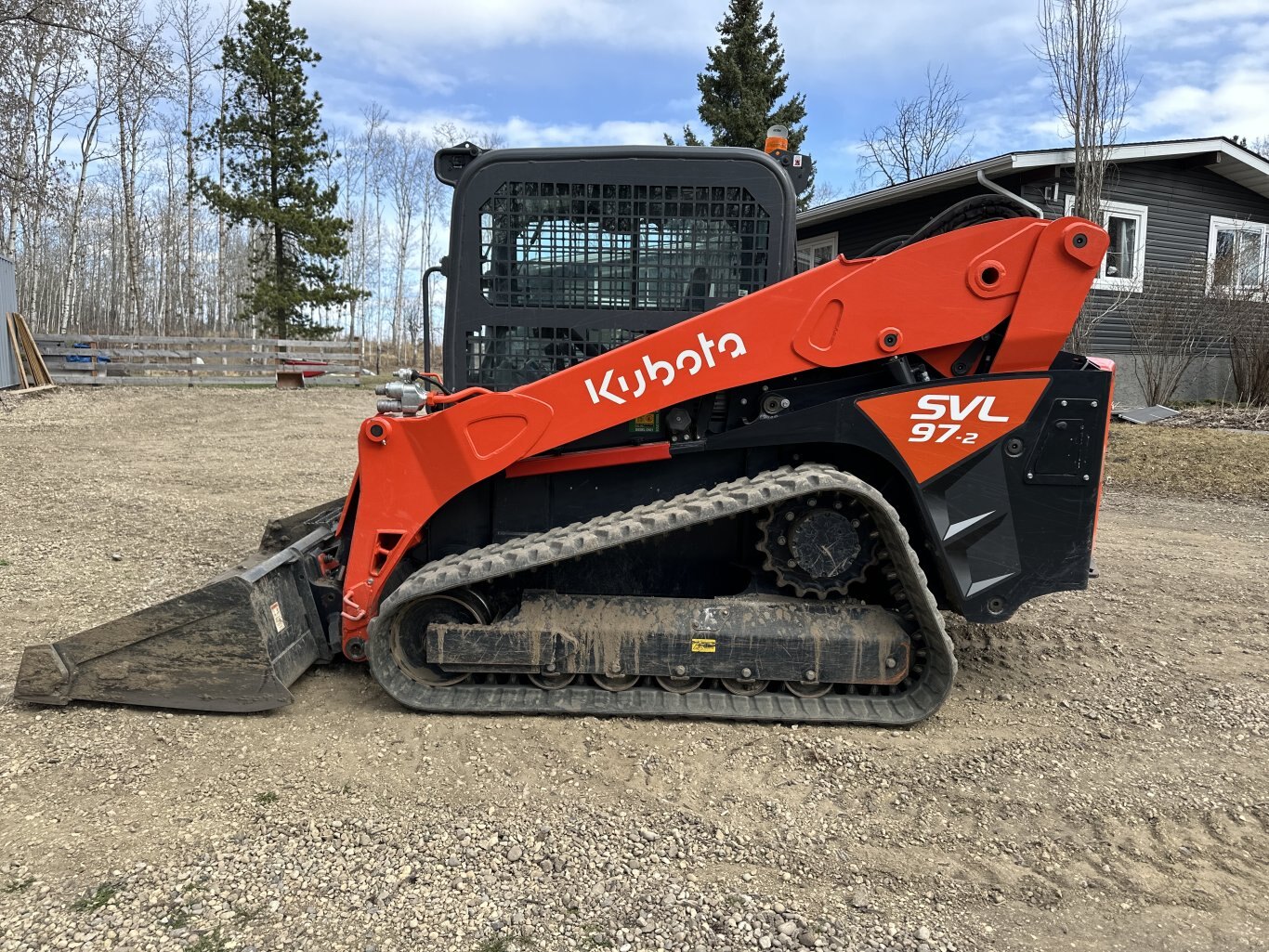 2022 KUBOTA SVL97 2 Compact Track Loader #8493 JA