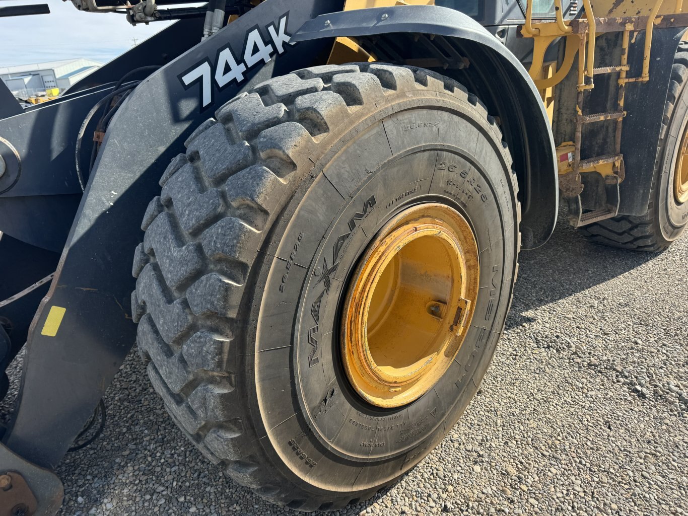 2012 Deere 744K Wheel Loader with quick attach #8840 JPH