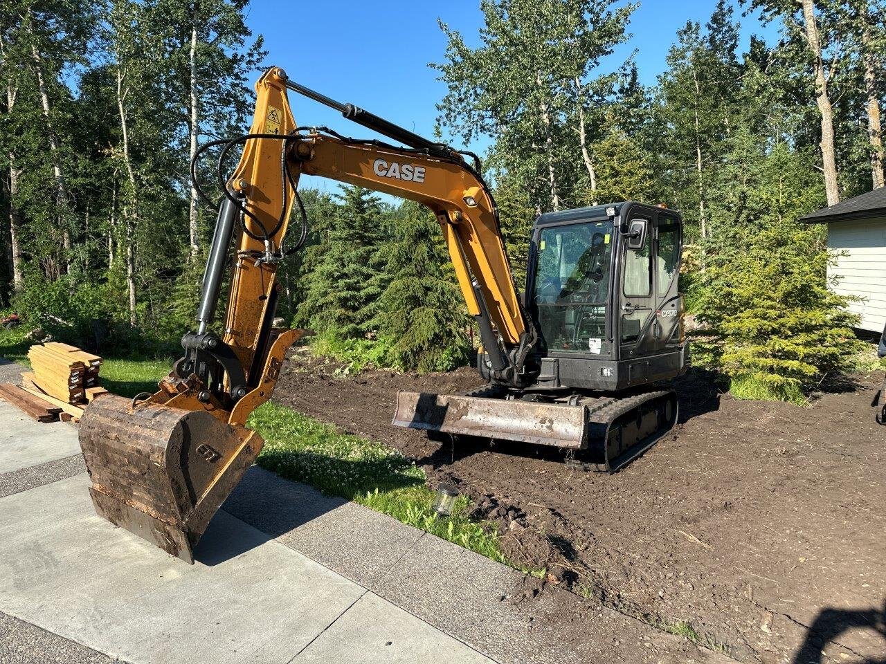 2022 CASE CX57C Mini Excavator #8841 JA