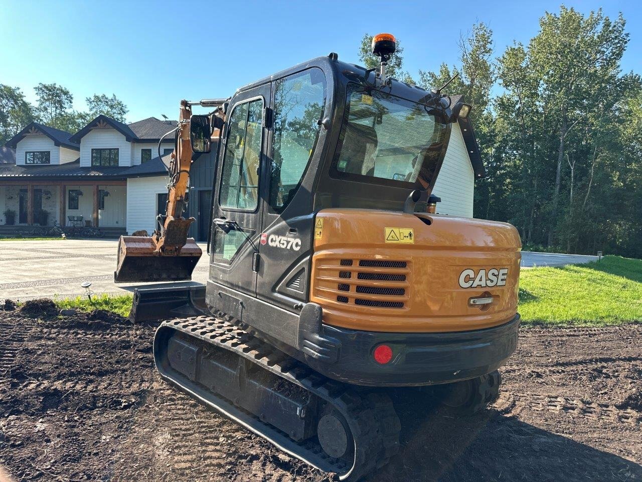 2022 CASE CX57C Mini Excavator #8841 JA