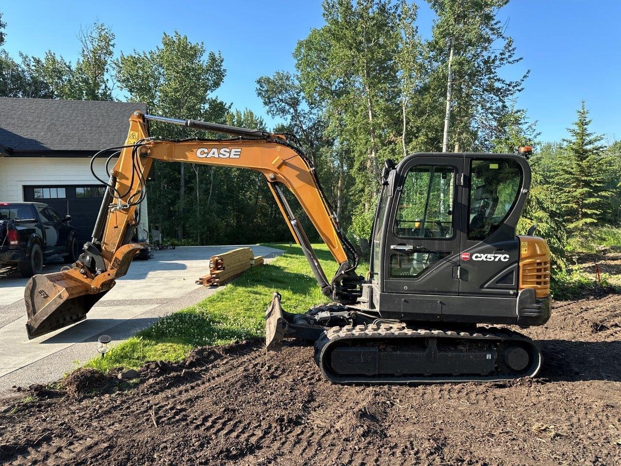 2022 CASE CX57C Mini Excavator #8841 JA