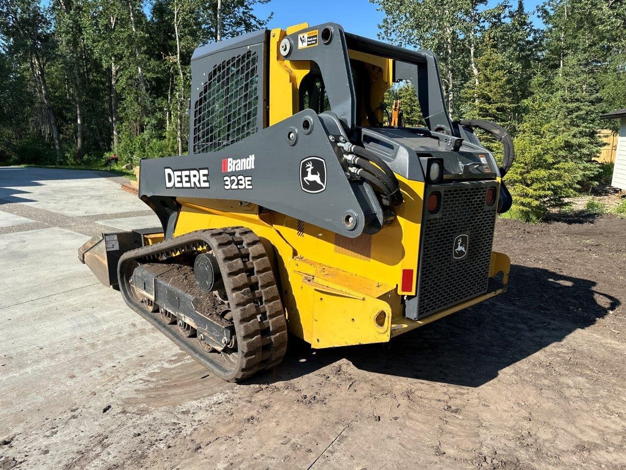 2018 Deere 323E Tracked Skid Steer #8843 JA