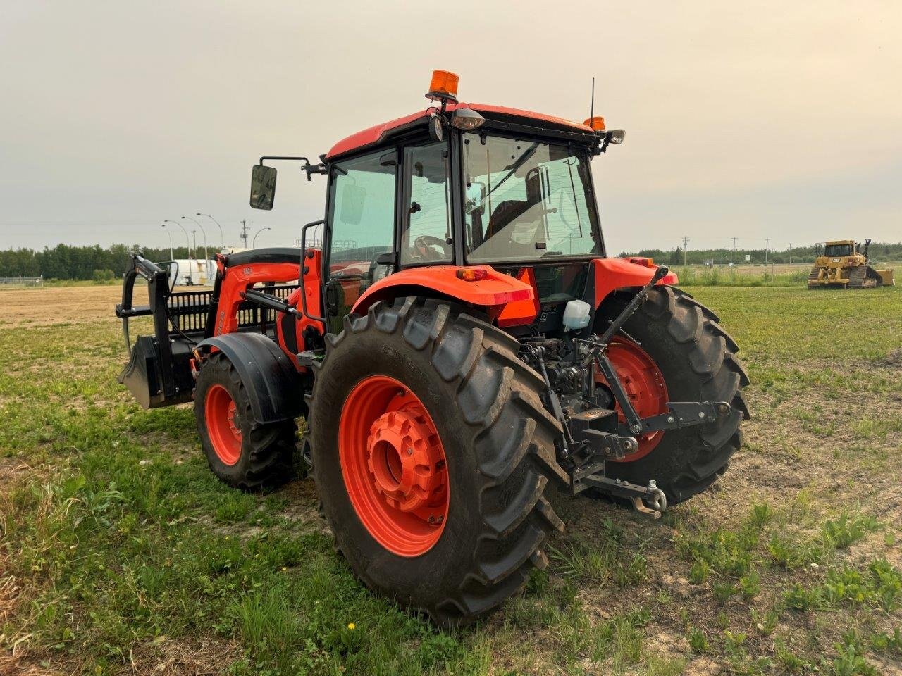 2020 Kubota M6S111D 114hp tractor with grapple #8845 JP