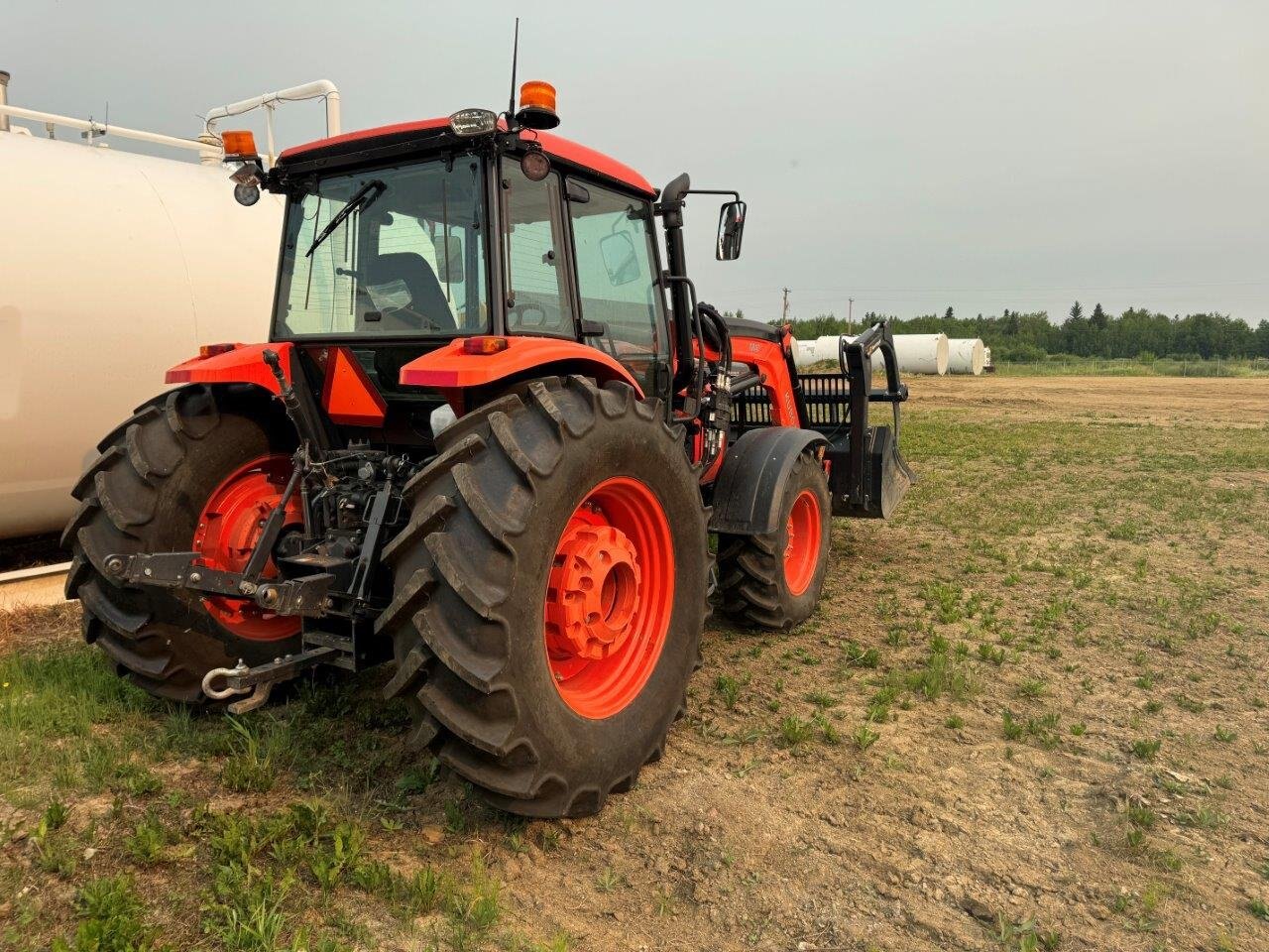 2020 Kubota M6S111D 114hp tractor with grapple #8845 JP