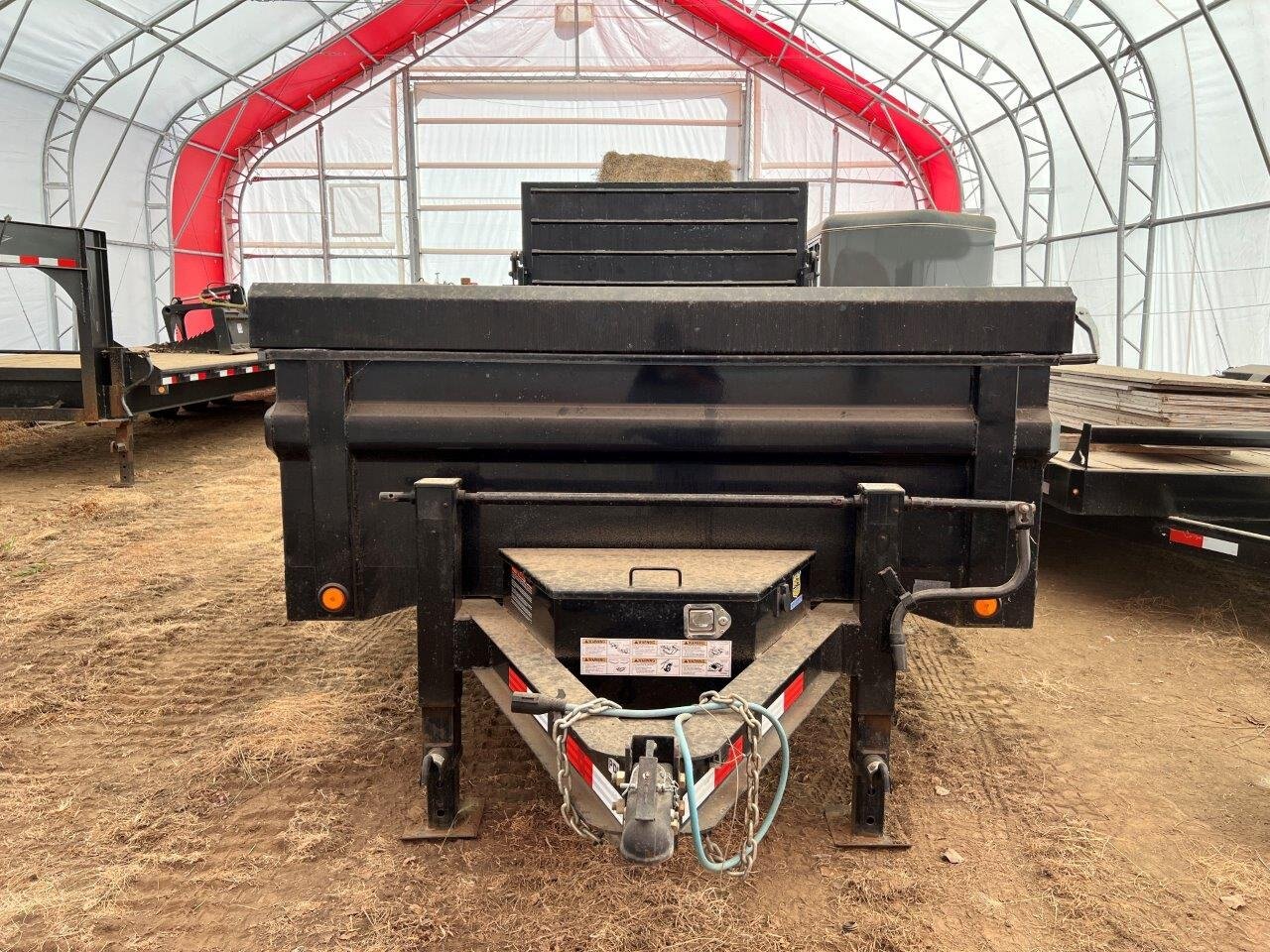 2014 Load Trail Low Pro Dump Trailer with ramp #8847 JF