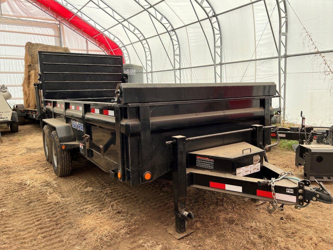 2014 Load Trail Low Pro Dump Trailer with ramp #8847 JF