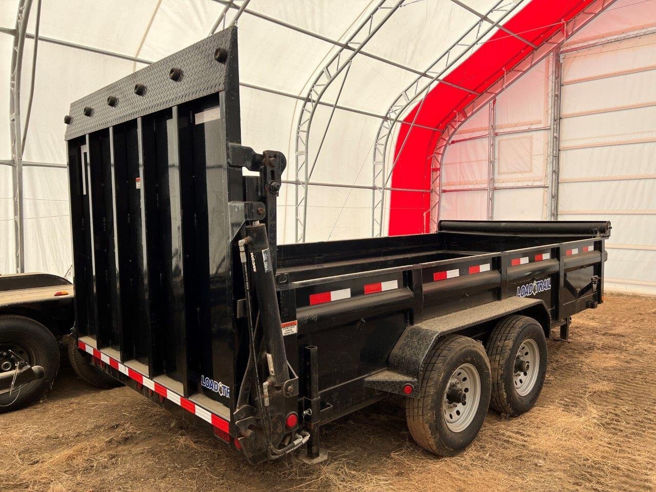 2014 Load Trail Low Pro Dump Trailer with ramp #8847 JF