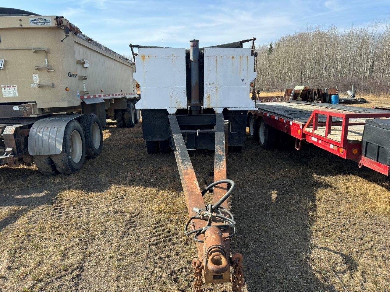 1986 Tandem Gravel Pup Trailer #8636 JP