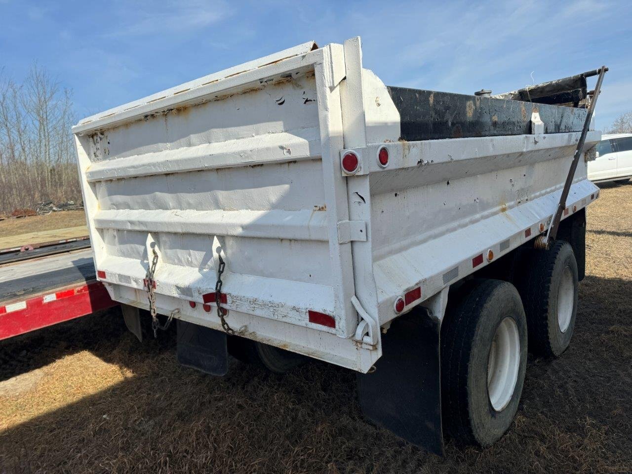 1986 Tandem Gravel Pup Trailer #8636 JP