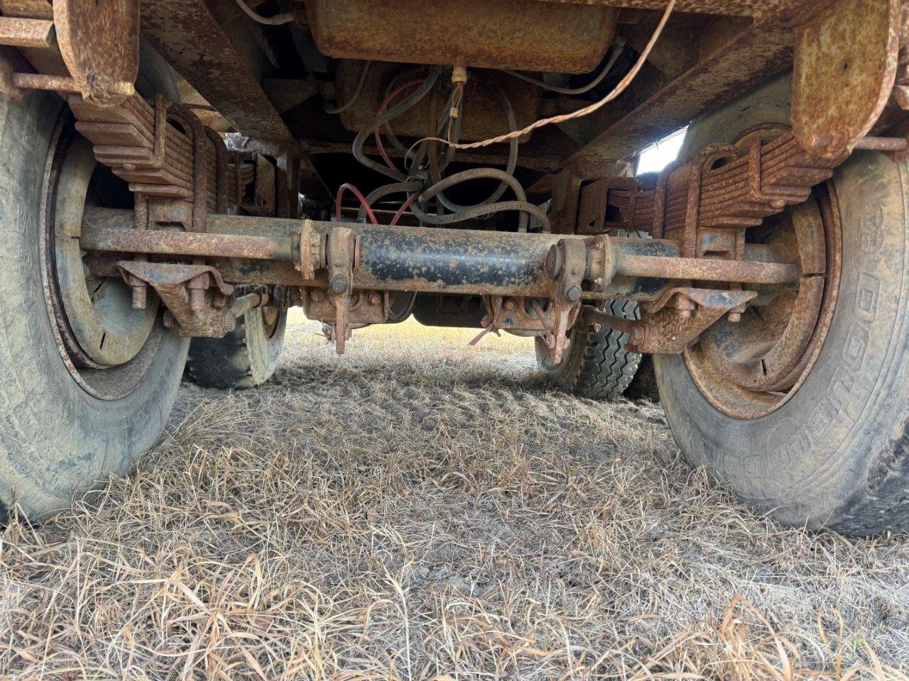 1986 Tandem Gravel Pup Trailer #8636 JP