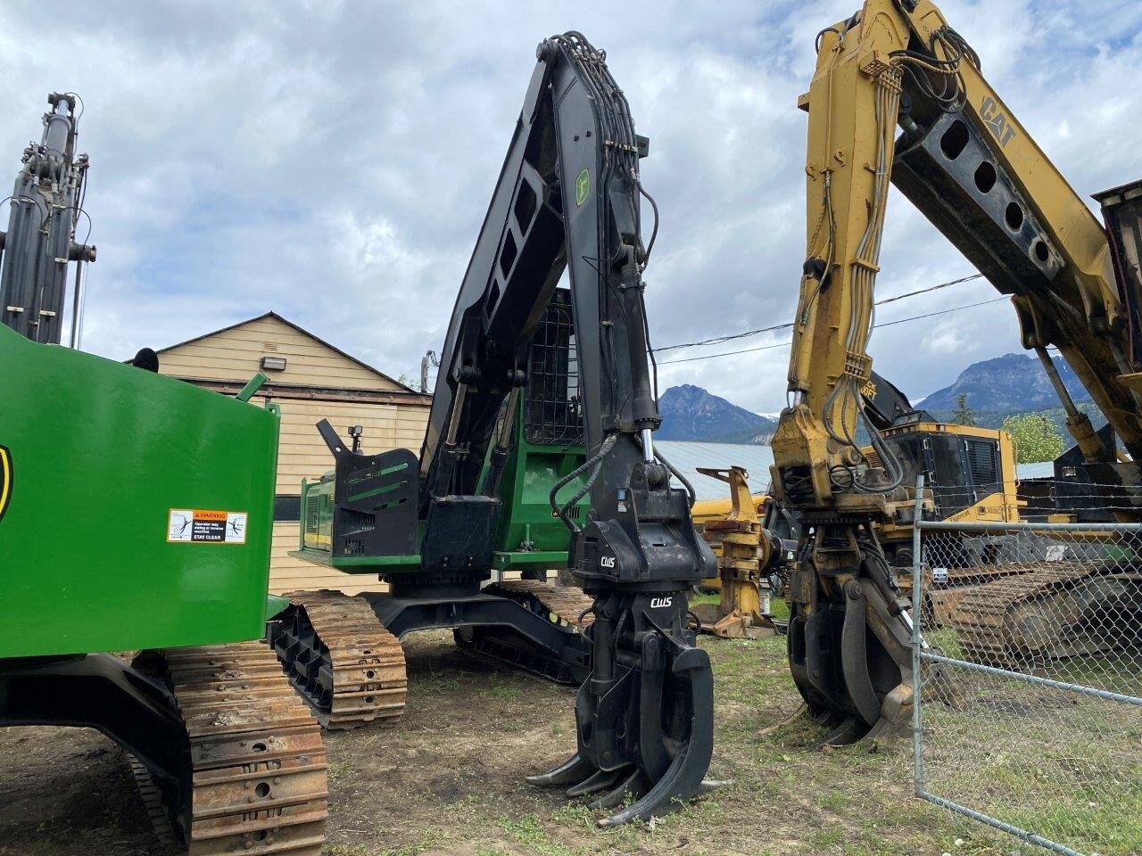 2012 John Deere 2154D Log Loader #8646 AS