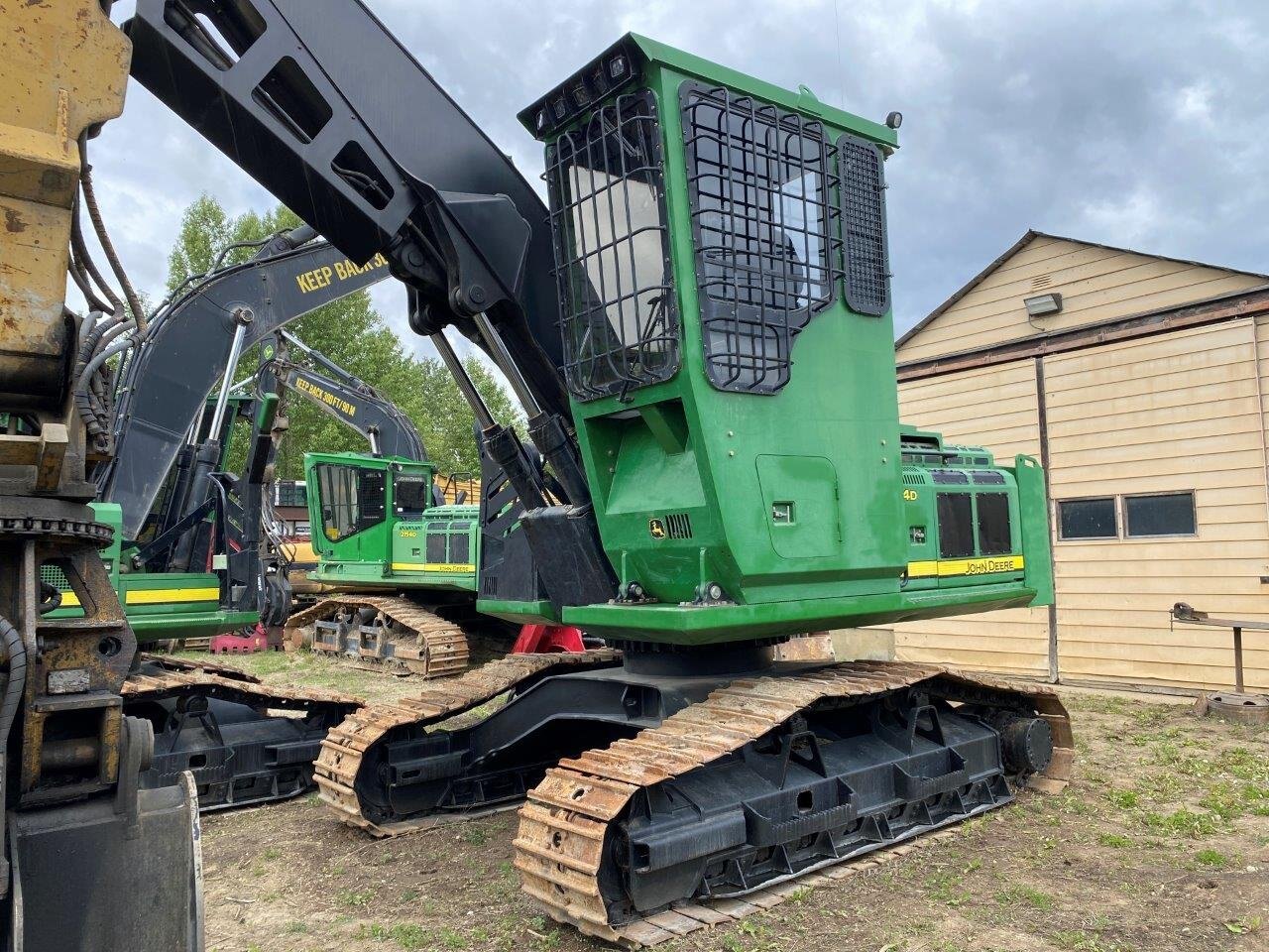 2012 John Deere 2154D Log Loader #8646 AS