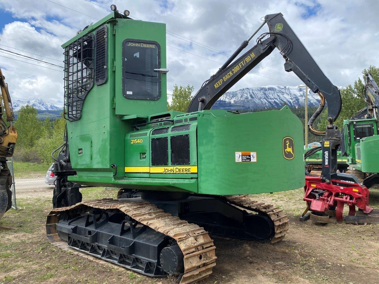 2012 John Deere 2154D Log Loader #8646 AS