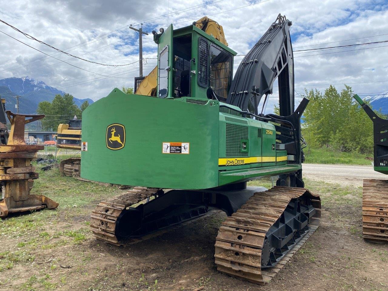 2012 John Deere 2154D Log Loader #8646 AS