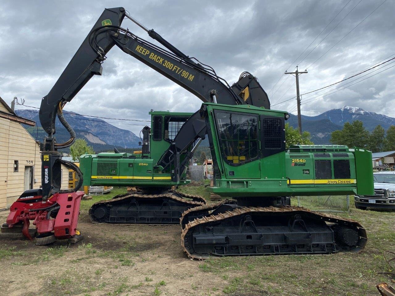 2014 John Deere 2154D Processor #8647 AS