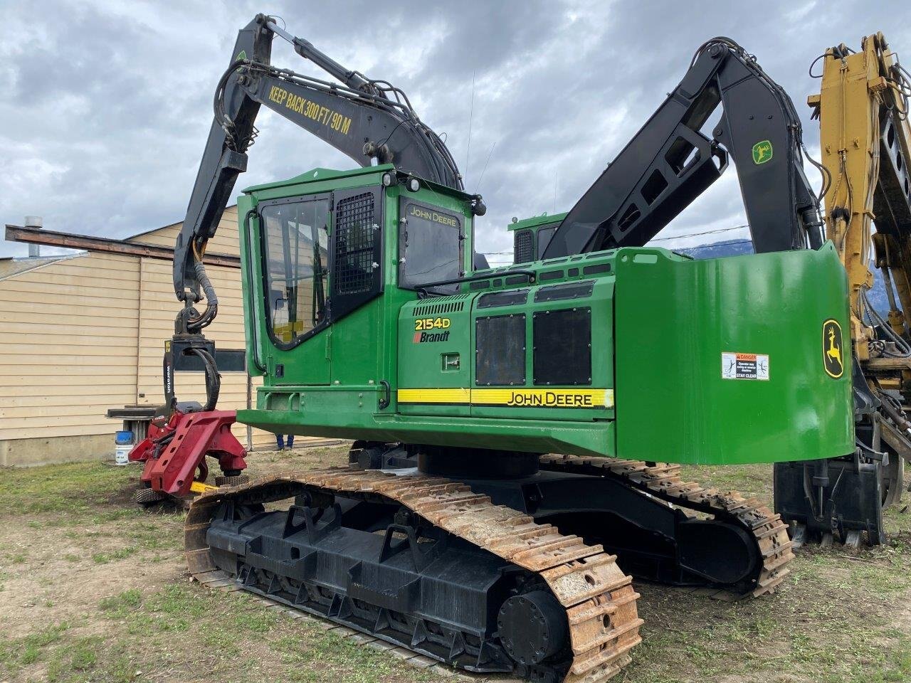 2014 John Deere 2154D Processor #8647 AS